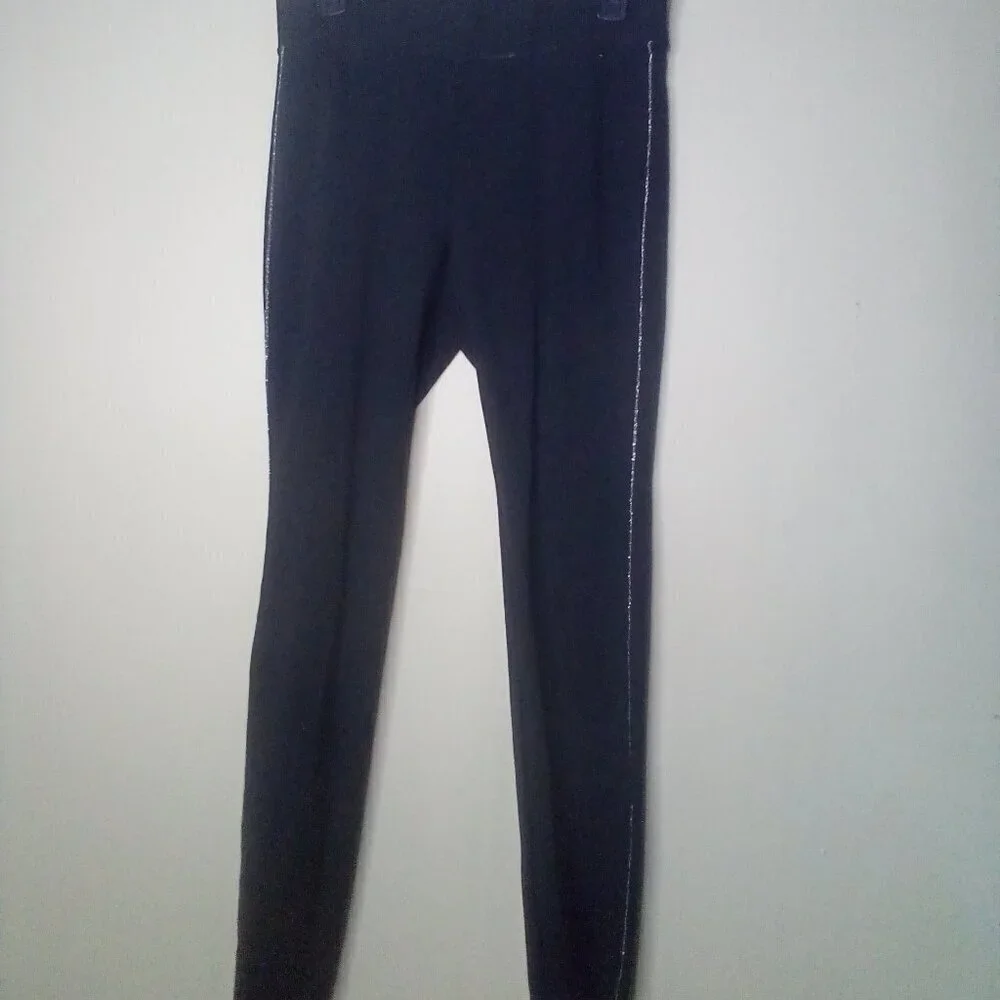 WHBM The Legging Pants S Women Straight Skinny Thick Soft Stretch Black